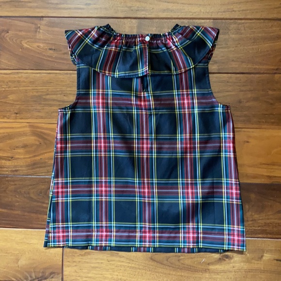 Crewcuts Girls 12 Plaid Top & Skirt Set - Picture 3 of 4